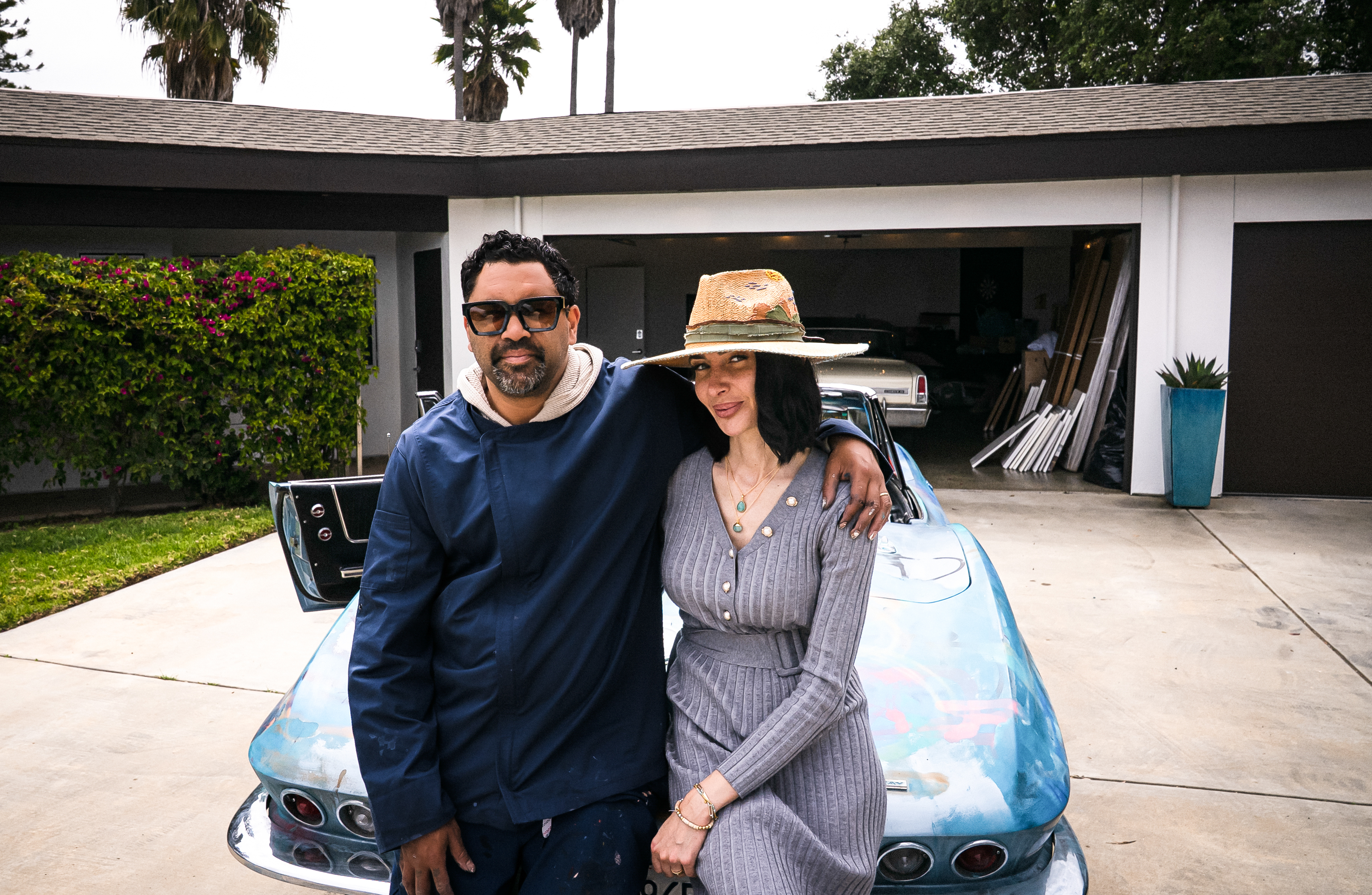 Marquis Lewis (RETNA) and Veronika Mudra Lewis